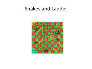 Snakes and Ladder 
 