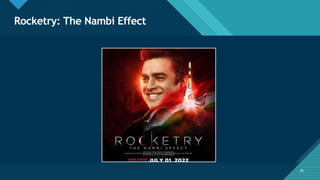 Click to edit Master title style
26
Rocketry: The Nambi Effect
26
 