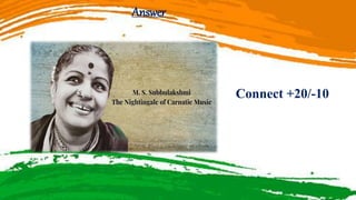 Answer
Connect +20/-10
 