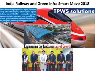 India Railway and Green Infra Smart Move 2018
 