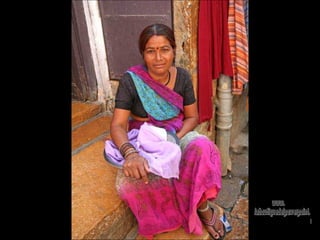 Jaisalmer Mujer de la casta Shudra (Sirvientes y obreros) www. laboutiquedelpowerpoint. com 