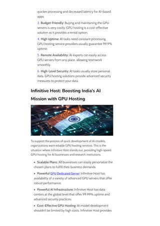 India’s AI Mission Rolling Out 18,000 GPUs for AI Workloads | PDF
