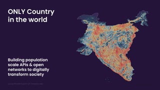Nandan Nilekani 2023 |
ONLY Country
in the world
Building population
scale APIs & open
networks to digitally
transform society
Source: PhonePe Pulse for UPI Transaction data
 