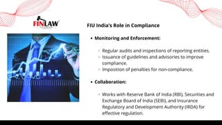 Irda Rbi India’s Financial Intelligence Unit (FIU) Compliance: Ensuring ...