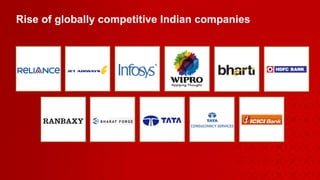 Rise of globally competitive Indian companies 