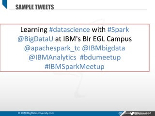 Data Science with Spark by Saeed Aghabozorgi | PDF