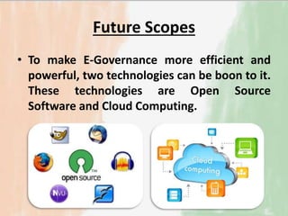 India's potential in e governance | PPTX