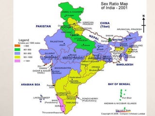 India's sex ratio | PPTX