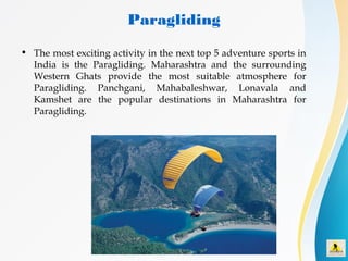 India’s top 10 Adventure sports and Activities