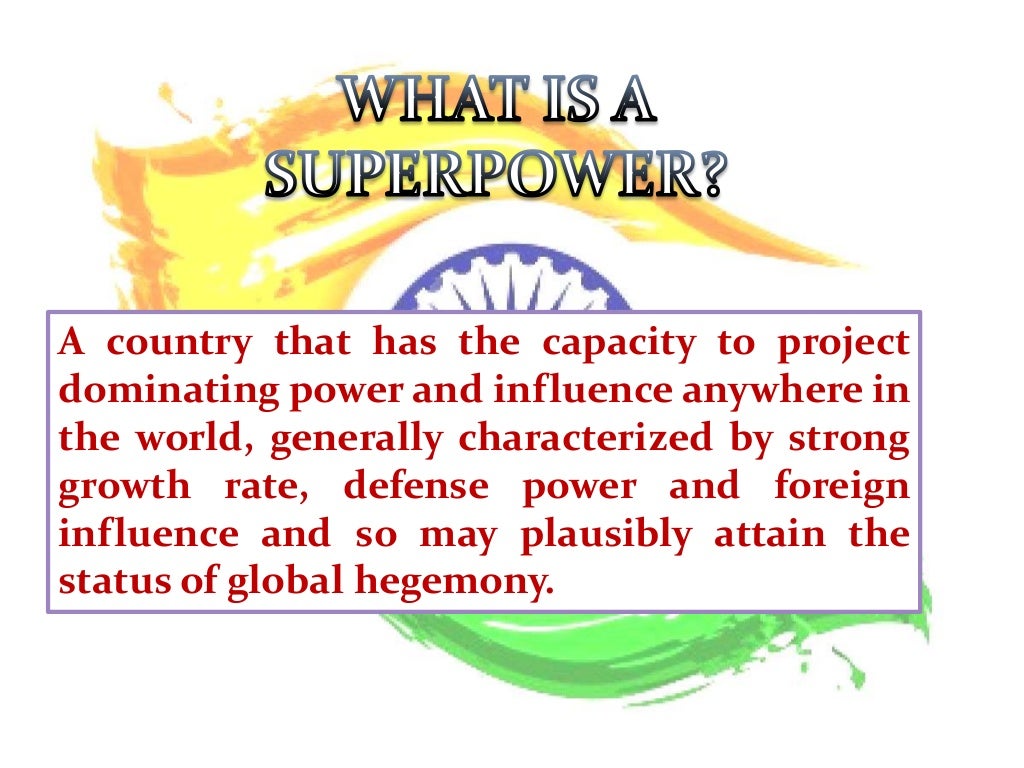 india a superpower essay