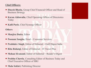 India today group ppt