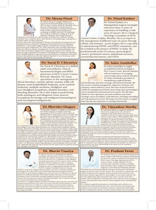 Dr. Indoo Ammbulkar
Dr. Ninad Katdare
Dr. Prashant Pawar
Dr. Vijayashree Murthy
Dr. Bhavin Visariya
 