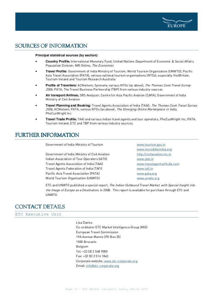 travel profile
