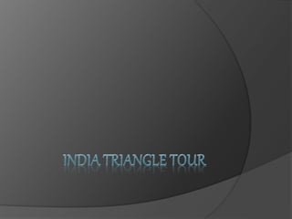 India triangle tour