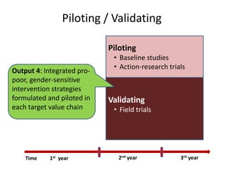 India value chain development planning