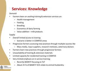 Smallholder dairy value chain situational analysis in Bihar, India