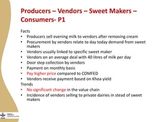 Smallholder dairy value chain situational analysis in Bihar, India