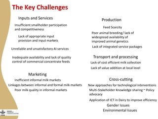 Update on the smallholder dairy value chain project in India 
