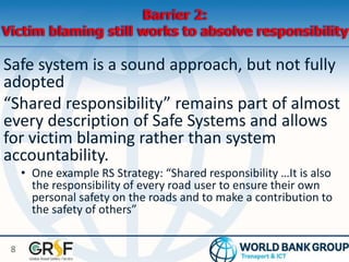 India Vision Zero 2017: Safe Systems Approach to Road Safety | PPTX