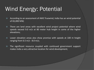 India's Wind Energy Market Potential
