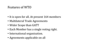 India & WTO | PPTX