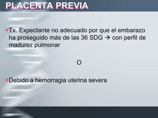 Indicacion De Cesarea