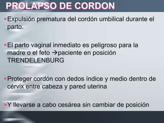 Indicacion De Cesarea