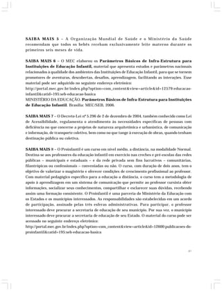 Indicadores da Qualidade na Educação Infantil