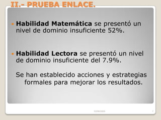 Indicadores Académicos