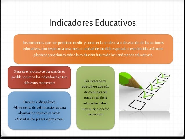 Indicadores educativos en México