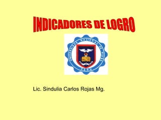 Lic. Sindulia Carlos Rojas Mg.
 
