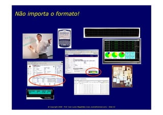 Não importa o formato!




           @ Copyright 2008 - Prof. Ivan Luizio Magalhães (ivan_luizio@hotmail.com) - Slide 43
 