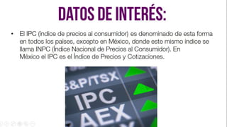 Indicadores de crecimiento económico