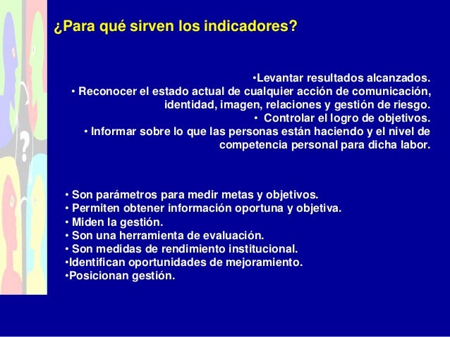 Indicadores 1
