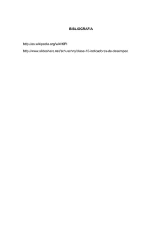 Indicadores de desempeño tyrabajo