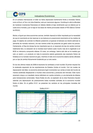 Indicadores Economicos 2009