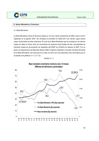 Indicadores Economicos 2009