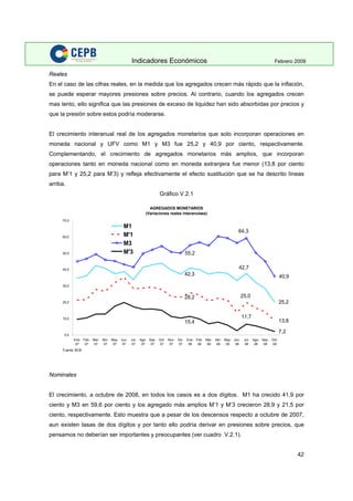 Indicadores Economicos 2009