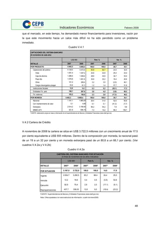 Indicadores Economicos 2009