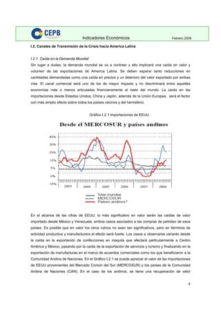 Indicadores Economicos 2009