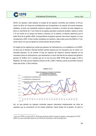 Indicadores Economicos 2009