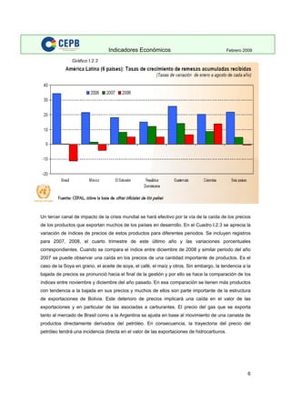 Indicadores Economicos 2009