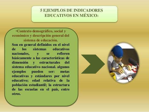 Indicadores educativos.