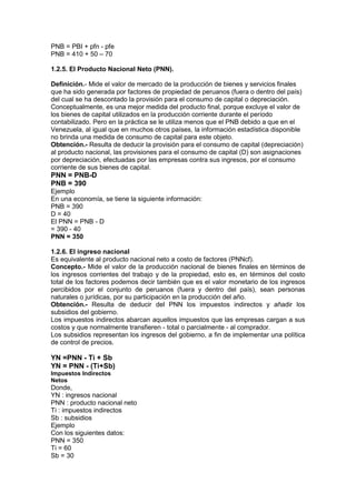 Indicadores MacroeconóMicos.