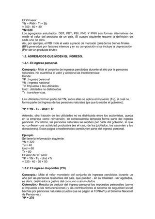 Indicadores MacroeconóMicos.