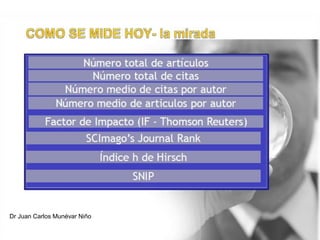 Dr Juan Carlos Munévar Niño
 