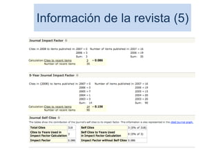Información de la revista (5)
73
 