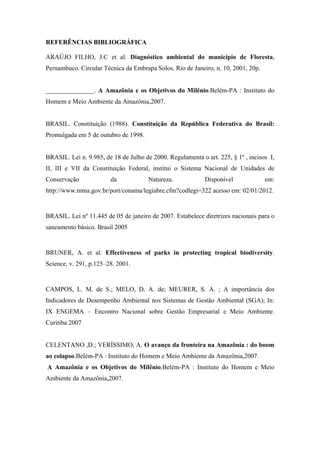 7.2- Conselho Municipal de Meio Ambiente
        Com relação à existência de conselho municipal de meio ambiente, somente os
municípios de Medicilândia e Senado José Porfírio não possuem conselho. Dentre os
demais municípios, que possuem conselho, apenas os de Altamira e Brasil Novo
apresentam caráter consultivo, deliberativo, normativo fiscalizador., consistindo no
poder do conselho sobre as atividades de meio ambiente do (Figura 7).




Fig. 7. Caráter do Conselho de Meio Ambiente
Fonte: IBGE, Perfil dos Municípios Brasileiros - 2009.
Elaboração: IDESP, 2009
 