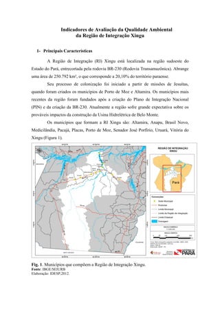 Esses dados foram tabulados e agregados por Região de Integração (RI),
definida de acordo com critérios estabelecidos pela Secretaria de Estado de Integração
Regional (SEIR). Os indicadores selecionados estão sistematizados considerando as
dimensões econômica, social, ambiental e institucional, estando apresentados em forma
de tabelas, gráficos e mapas temáticos definidos por município e RI e descritos, de
forma conjunta, a fim de proporcionar maior facilidade na análise das informações.
Segue a conceituação e metodologia utilizadas na obtenção de cada indicador.
 