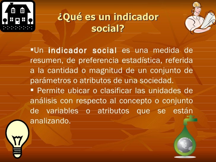 indicadores sociales indicadores sociales